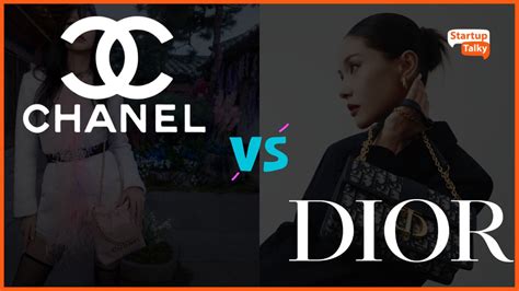 chanel main competitors|christian Dior vs Chanel.